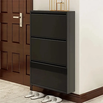 Medium Black Wall-Mounted Narrow Shoe Storage Cabinet assets/img/product/thumbnails/2023/09/VI-0177/medium-black-wall-mounted-narrow-shoe-storage-cabinet-VI-0177-a.webp